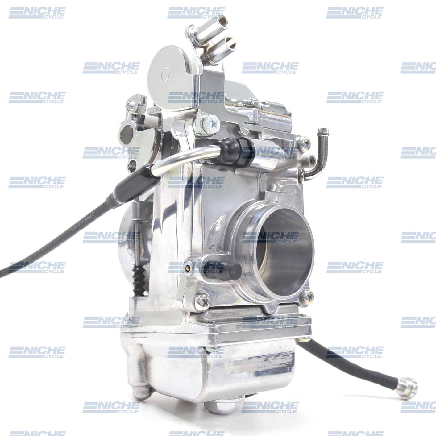 Mikuni HSR45 TM45 45mm Flat Slide Pumper Carburetor Polished