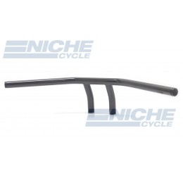 T-Bar Handlebars 24"x4" Gloss Black Smooth 07-93410B