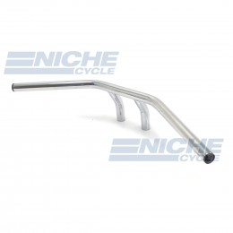 T-Bar Handlebars 24"x4" Chrome Smooth 07-93410