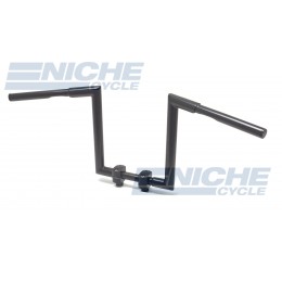 Handlebar - Fat Z Bars 12" Rise Black 07-93436B