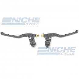 Universal Clutch & Brake Lever Set w/Mirror Mount 32-30180