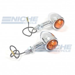 Classic Styled Deco Lights - Amber Lens 61-73116