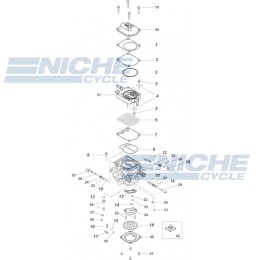 Mikuni BN46I Exploded View - Replacement Parts Listing BN46I_parts_list