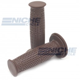 Grip Set - TPR Soft 7/8" - Brown HT-89BRO