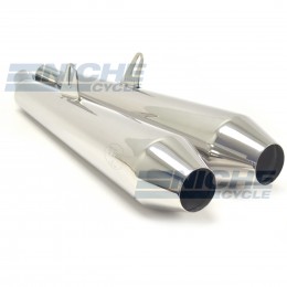 Thruxton 304SS Polished Muffler MC-TP-TT