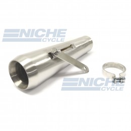 Muffler 13" Big Mouth Satin 2.5" w/BRKT NCB-BM2500-13S