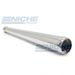 27" Chrome Dunstall Widemouth Replica Muffler 80-84050