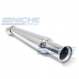 20" Chrome Bell End Megaphone Muffler - Right Side 80-84011