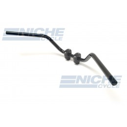 Sporty Satin Black Comfortable Cafe Racer Tracker Bobber Handlebar 23-12552