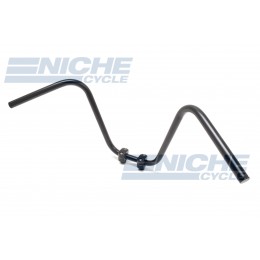 Handlebar - 1" Apes 14" Satin Black 07-12505S