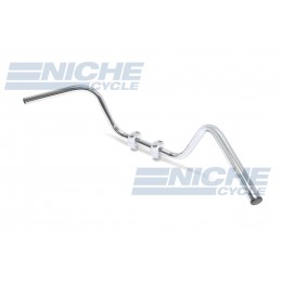 Handlebar - 1" Med Buckhorn Chrome 07-12511