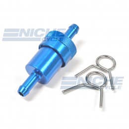 Fuel Filter- Inline CNC Blue 5/16" 14-34431