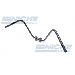 Handlebar - Apes 12" rise Satin Black 23-12534S