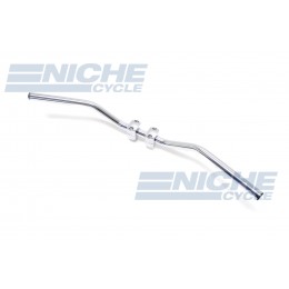 Handlebar - 1" Superbike Chrome-Dimpled 07-12526