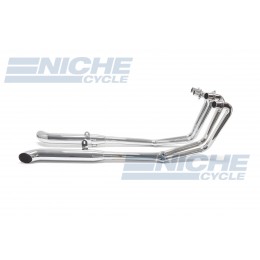 Kawasaki KZ650 KZ750 GPZ MAC 4-Into-2 Chrome Turnout Exhaust System 002-0308