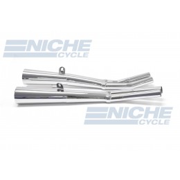 Honda CB750F CB1100F MAC Performance Motorcycle Mufflers Megaphone Chrome  001-2613