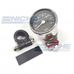 Mini Speedometer Gauge 140 MPH - 2:1 Ratio 58-43672