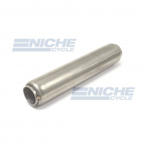 Stainless Steel Glass Pack Exhaust Pipe Insert Baffle Muffler 1-1/2 1.5" 009-0317