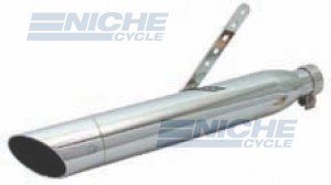 Muffler w/ Slash-cut Tip Left 45-20012