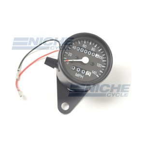 Mini Speedo 1:1 Trip/Bracket Black 58-43665B