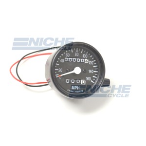 Mini Speedo 2.1:1 ODO/Trip Black 58-43669B