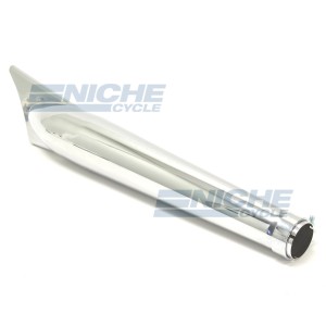 25" Chrome Megalodon Fishtail Muffler 80-75190