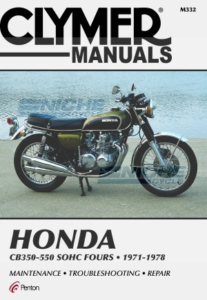 Honda 350-550cc Fours 72-78 Tota M332