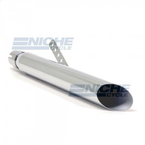 19" Chrome Slash Cut Muffler 80-62680A