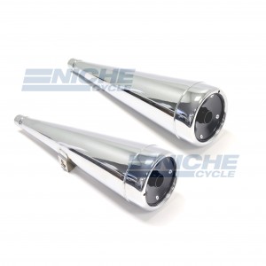 Honda CX500 OE Style Replica Muffler Set EM7172