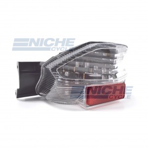 Suzuki GSX-1400 Clear Lens Taillight Assembly LED 62-84769L