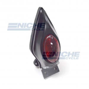 Teardrop Fender Mount Taillight Black 62-21671