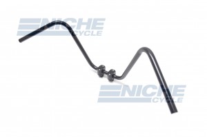 Handlebar - Apes 12" rise Satin Black 23-12534B