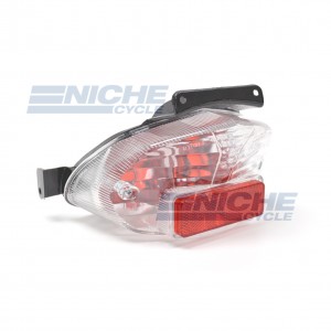 Suzuki GSXR 600/750/1000 Clear Lens Taillight Assembly 62-84760