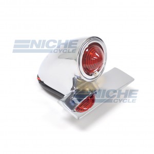 Sparto Classic Style Taillight - Chrome 62-30360