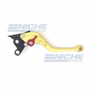 Click Adjust CNC Brake Lever - Gold 30-25587G