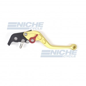 Click Adjust CNC Brake Lever - Gold 30-25581G