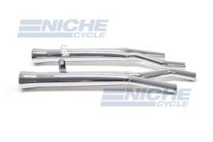 Suzuki GS550 Performance Exhaust Motorcycle Mufflers Flare Tip Chrome  003-0211