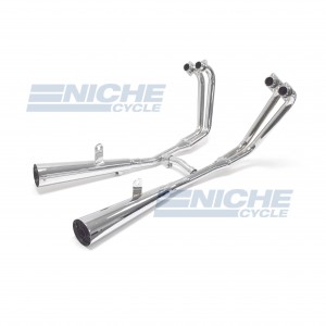 Yamaha Radian YX600 4-Into-2 Chrome Megaphone Exhaust System 004-2109