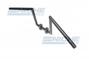 Handlebar - Z Bars 10" Rise Black 07-93430B