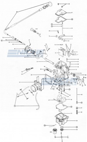 Mikuni TM40-6 Exploded View - Replacement Parts Listing TM40-6_parts_list