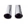 Honda CB350/CB360 Twins - Megaphone Mufflers Chrome 001-0113