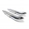 Kawasaki KZ1000 Slip On Motorcycle Mufflers Turnout Chrome  002-0510