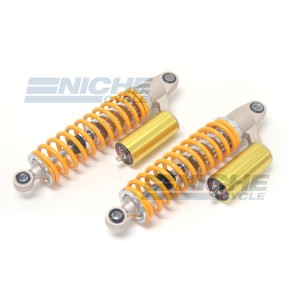 Performance Gas Shocks w/Reservoir - Orange/Gold 17-07711