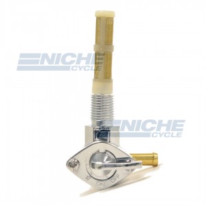 Universal Motorcycle Petcock 90-Degree Right Nipple 1/4" Thread 07-67142